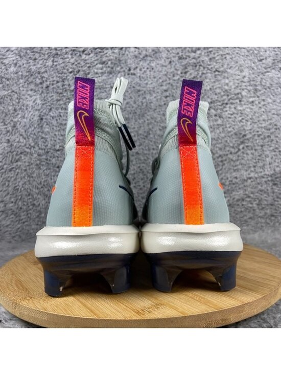 Nike Alpha Huarache NXT MCS NRG Baseball Size 10 Men Grey Orange HF1132-001 main image 8